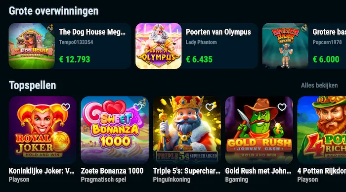 CrystalRoll Casino games